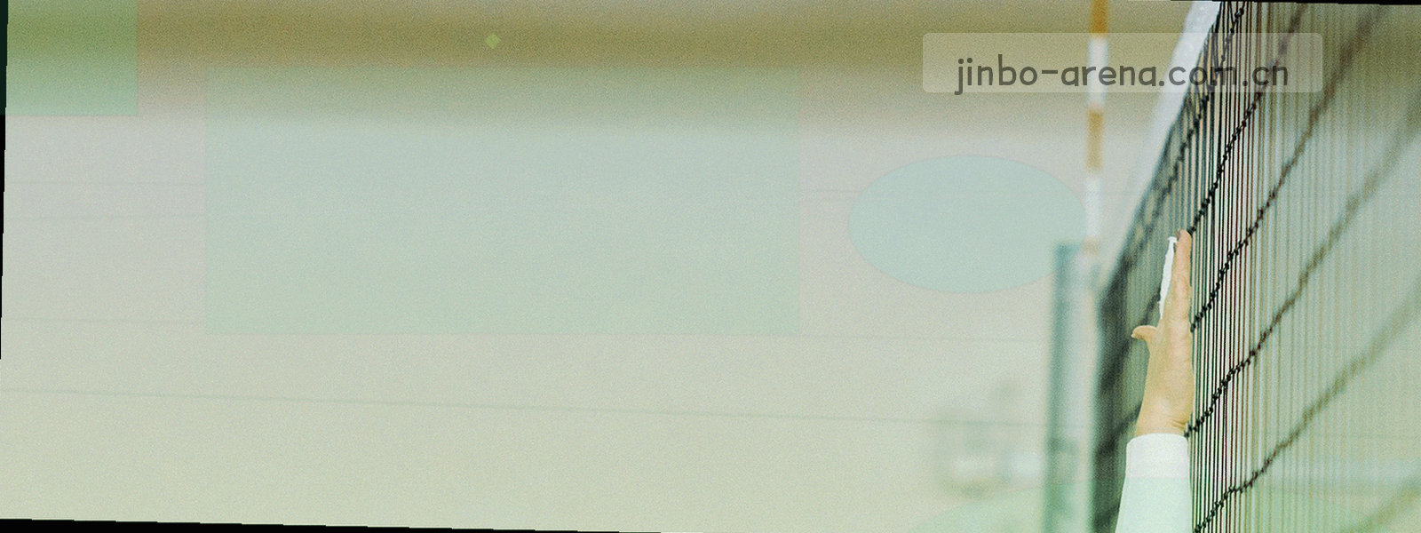 球场边线与草皮交界的抽象构图，深绿与米白对比清晰，画面中无人物与文字